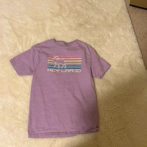 I am selling a purple key largo shirt for kids